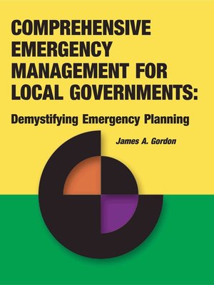 cover image of Comprehensive Emergency Management for Local Governments